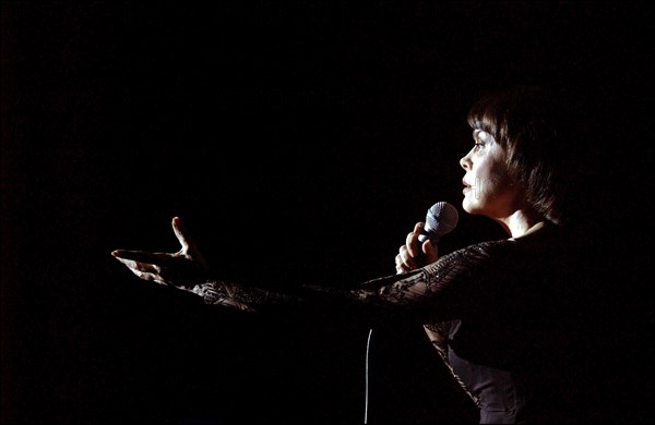 11/21/2002. Concert of Mireille Mathieu at the Olympia