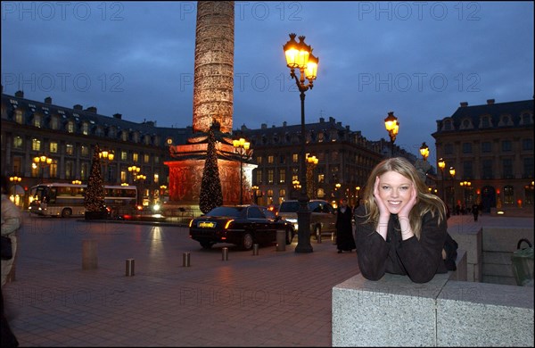 12/11/2002. Backstage during the Karin Models New Generation Contest 2002