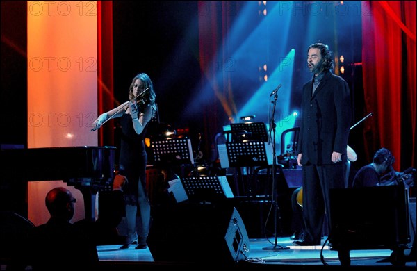 01/09/2003. "La legende des voix" French TV Show