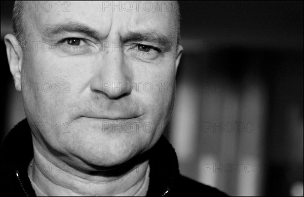 01/19/2003. Close-Up of Phil Collins in Cannes after he received his life achievement award