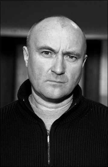 01/19/2003. Close-Up of Phil Collins in Cannes after he received his life achievement award