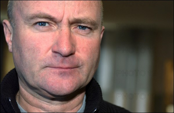 01/19/2003. Exclusive Close-Up of Phil Collins in Cannes after he received his life achievement award