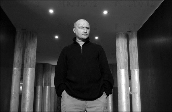 01/19/2003. Exclusive Close-Up of Phil Collins in Cannes after he received his life achievement award