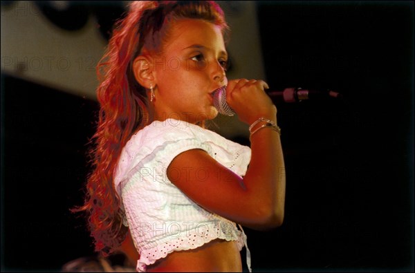 00/00/0000. File photos of Priscilla, the pre-teen wunderkind of French pop.
