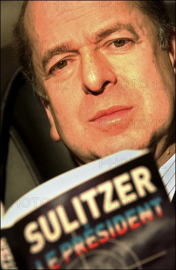 02/00/2003. EXCLUSIVE: Close-up Paul-Loup Sulitzer.
