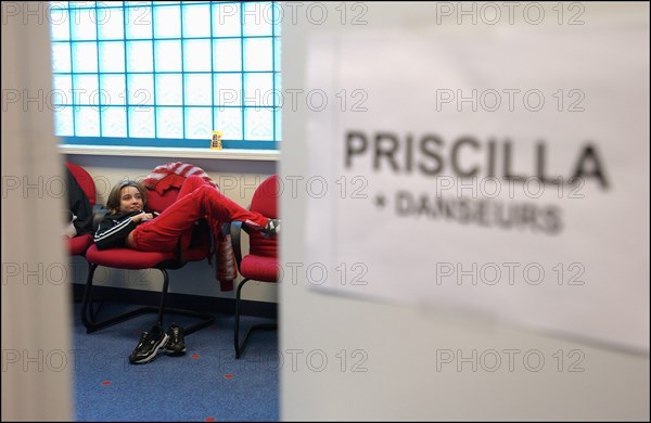 02/25/2003.  Close up French singer Priscilla