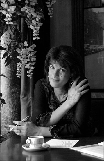 04/30/2003. Mireille Calmel, French writer