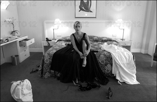 05/00/2003. EXCLUSIVE The private side of stars during the 56th Cannes Film Festival.