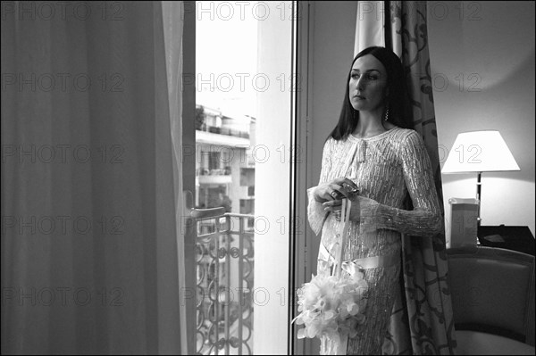 05/00/2003. EXCLUSIVE The private side of stars during the 56th Cannes Film Festival.
