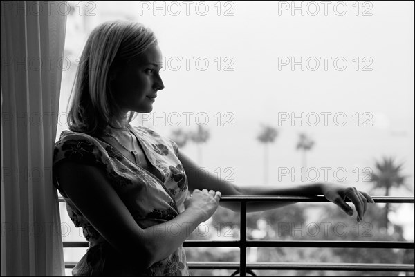 05/00/2003. The private side of stars during the 56th Cannes Film Festival.