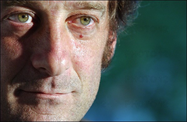 06/03/2003. Portrait of French actor Vincent Lindon
