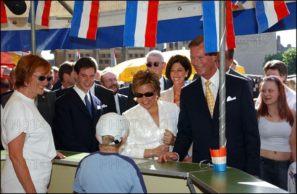 06/22/2003. Grand Duchy of Luxembourg celebrates National Day