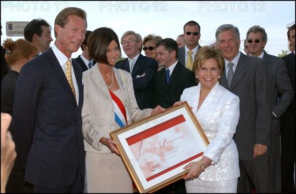 06/22/2003. Grand Duchy of Luxembourg celebrates National Day