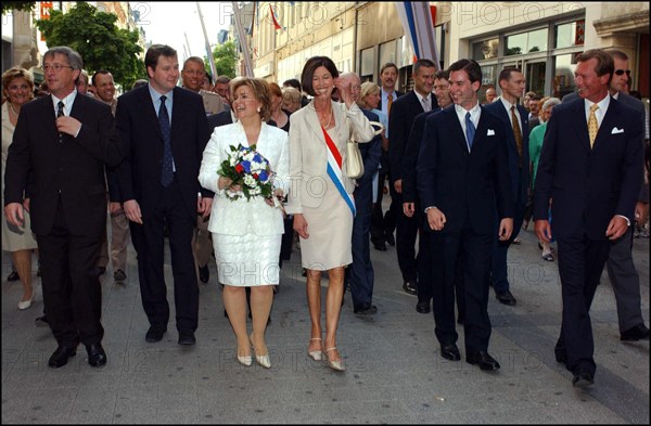 06/22/2003. Grand Duchy of Luxembourg celebrates National Day