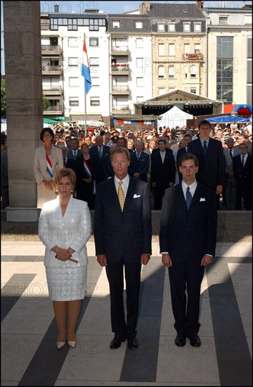 06/22/2003. Grand Duchy of Luxembourg celebrates National Day