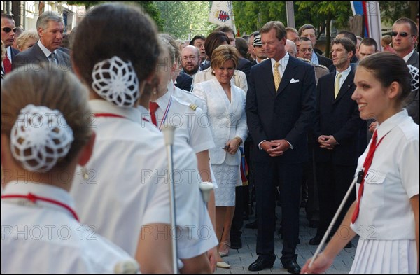 06/22/2003. Grand Duchy of Luxembourg celebrates National Day