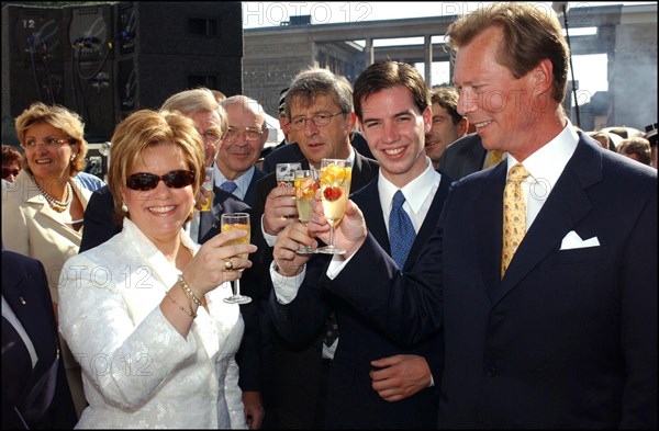 06/22/2003. Grand Duchy of Luxembourg celebrates National Day