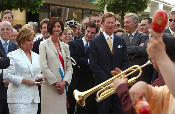 06/22/2003. Grand Duchy of Luxembourg celebrates National Day