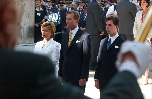 06/22/2003. Grand Duchy of Luxembourg celebrates National Day