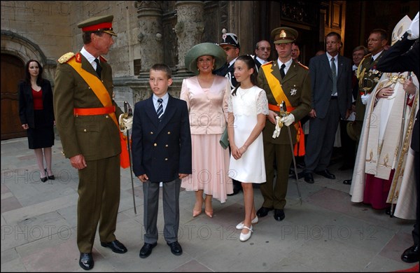 06/23/2003. Grand Duchy of Luxembourg celebrates National Day