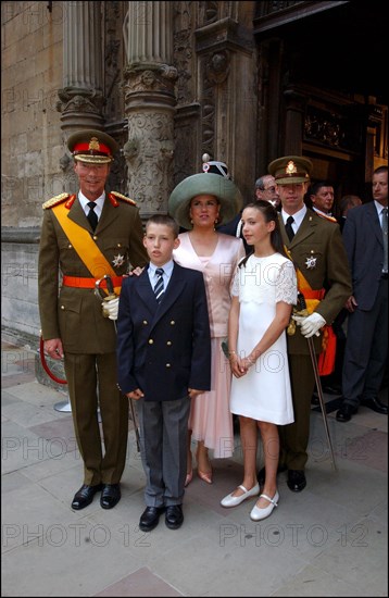 06/23/2003. Grand Duchy of Luxembourg celebrates National Day