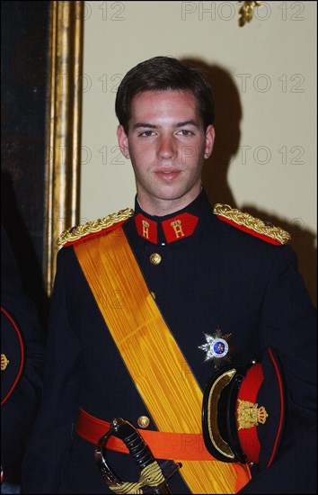 06/23/2003. Grand Duchy of Luxembourg celebrates National Day: reception at the "Grand Palais"