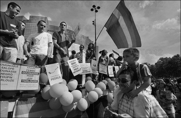 06/28/2003. Paris Gay Pride 2003.