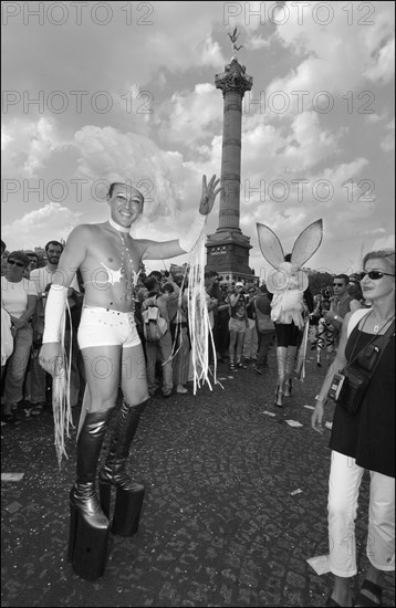 06/28/2003. Paris Gay Pride 2003.