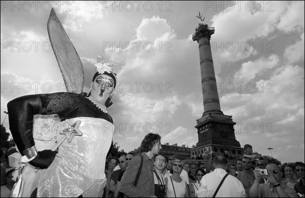 06/28/2003. Paris Gay Pride 2003.