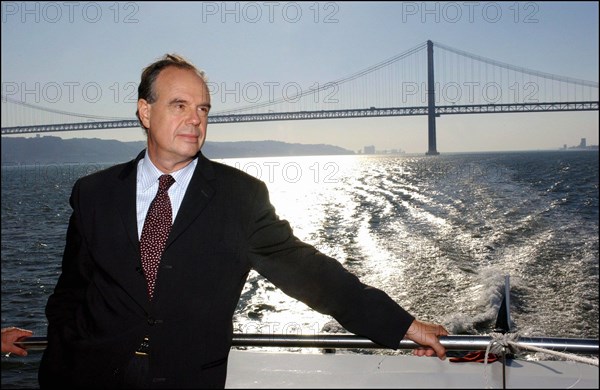 10/00/2003. Frederic Mitterrand, programs director of French-speaking channel TV5.