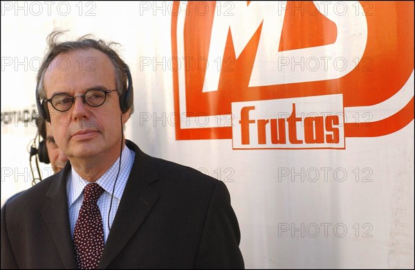 10/00/2003. Frederic Mitterrand, programs director of French-speaking channel TV5.