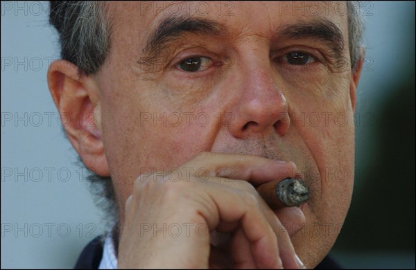 10/00/2003. Frederic Mitterrand, programs director of French-speaking channel TV5.