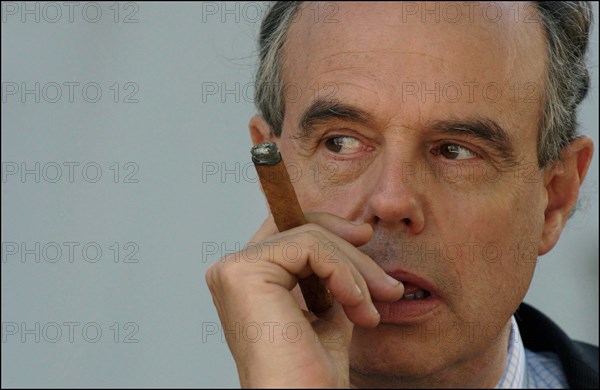 10/00/2003. Frederic Mitterrand, programs director of French-speaking channel TV5.