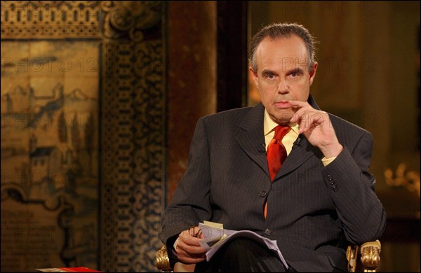 10/00/2003. Frederic Mitterrand, programs director of French-speaking channel TV5.