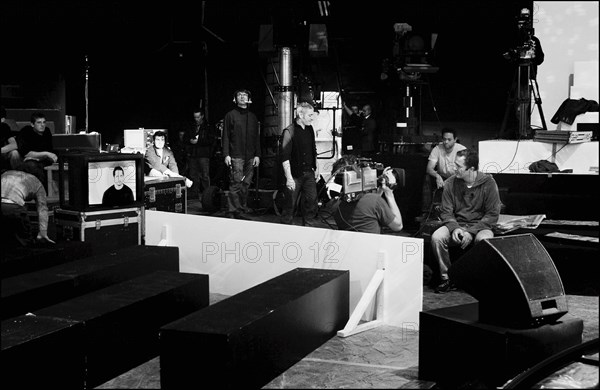 02/07/2004.  Rehearsal for the Recording of "120 minutes de bonheur special humour" TV Show presented by Arthur.