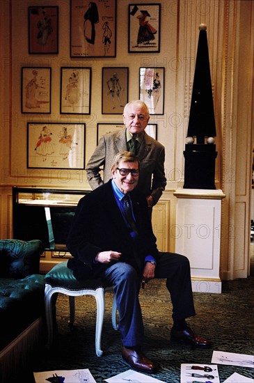 03/00/2004. Legendary fashion designer Yves Saint Laurent opens a museum dedicated to his past work