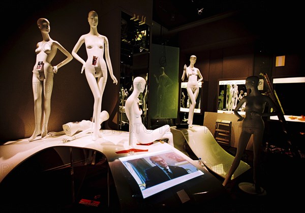 03/00/2004. Legendary fashion designer Yves Saint Laurent opens a museum dedicated to his past work