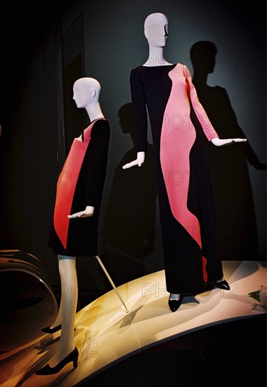 03/00/2004. Legendary fashion designer Yves Saint Laurent opens a museum dedicated to his past work