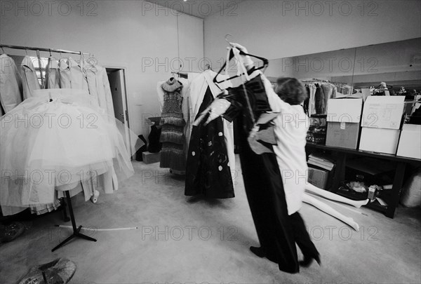 03/00/2004. Legendary fashion designer Yves Saint Laurent opens a museum dedicated to his past work