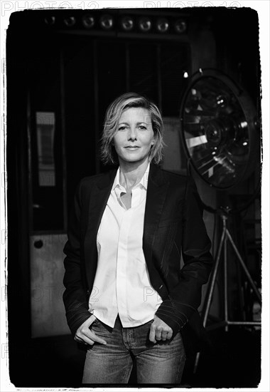 06/00/2004. Close-up Claire Chazal.