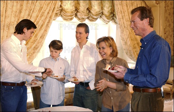 03/00/2005. Exclusive. At home with the Grand-Ducal Family of Luxembourg.