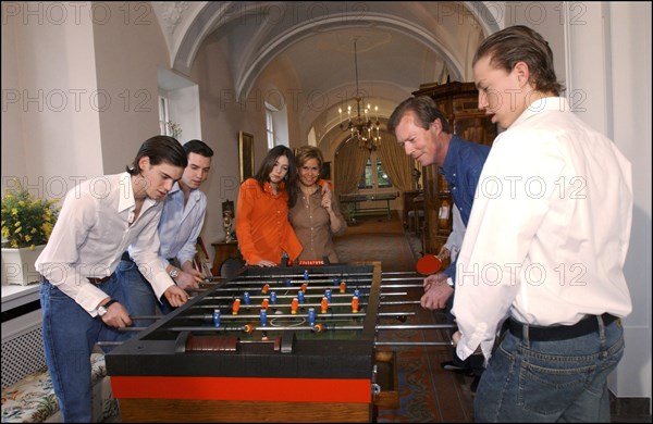 03/00/2005.  At home with the Grand-Ducal Family of Luxembourg.