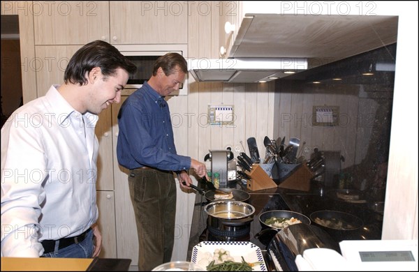 03/00/2005.  At home with the Grand-Ducal Family of Luxembourg.