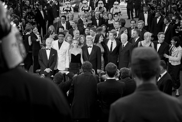 05/15/2005. 58th Cannes film festival - Behind the Scene.