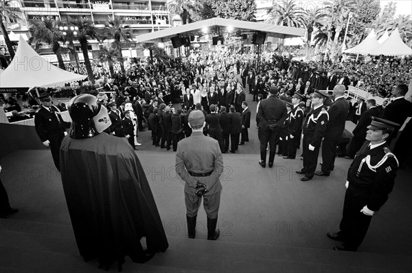 05/15/2005. 58th Cannes film festival - Behind the Scene.