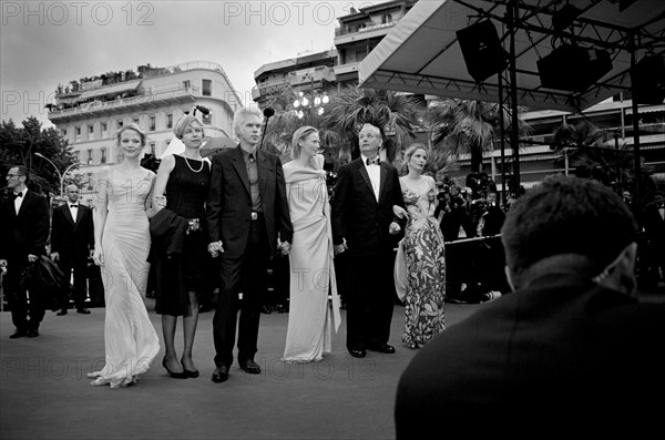 Équipe du film Broken Flowers. Festival de Cannes 2005