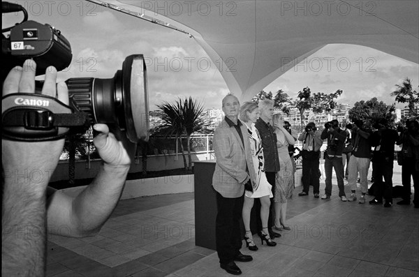 05/13/2005. 58th Cannes film festival - Behind the Scene.