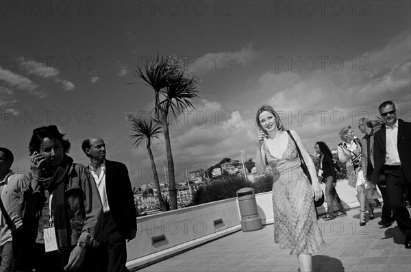 05/13/2005. 58th Cannes film festival - Behind the Scene.