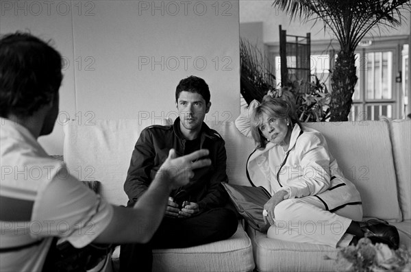 05/13/2005. 58th Cannes film festival - Behind the Scene.