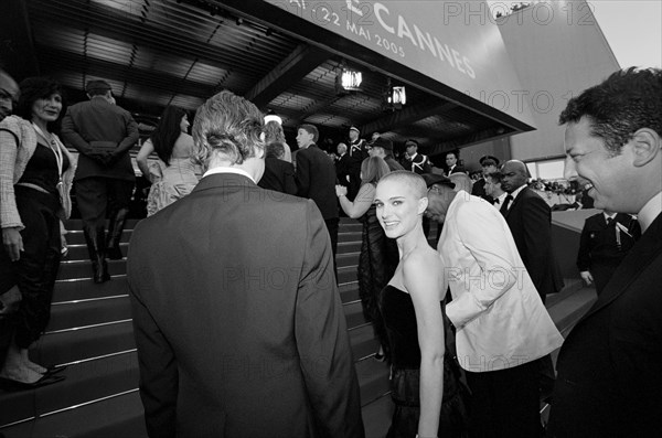 05/13/2005. 58th Cannes film festival - Behind the Scene.